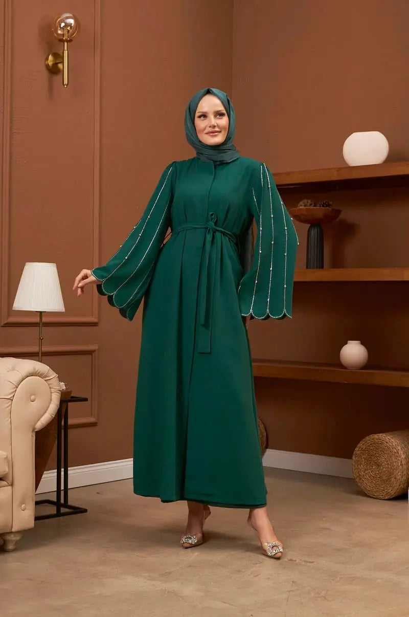 Green Abaya dubai